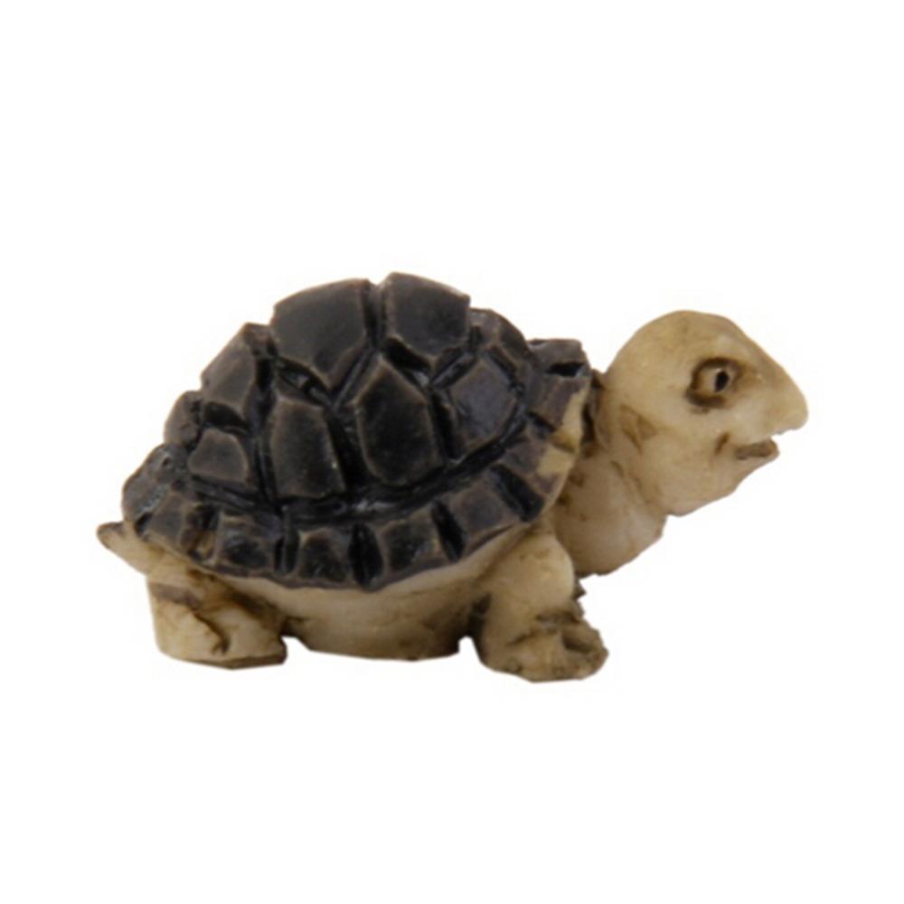 2023 1pcs Tortoise Model For Doll House HomeFairy Garden Miniatures Terrarium Desktop Succulents Micro Landscape Decoration