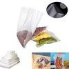 20Pcs Portable Clear Embossed Vacuum Bags Heat Sealing Frozen Heatable Food Saver Bags Vacuum Sealer Bag for Vac Storage