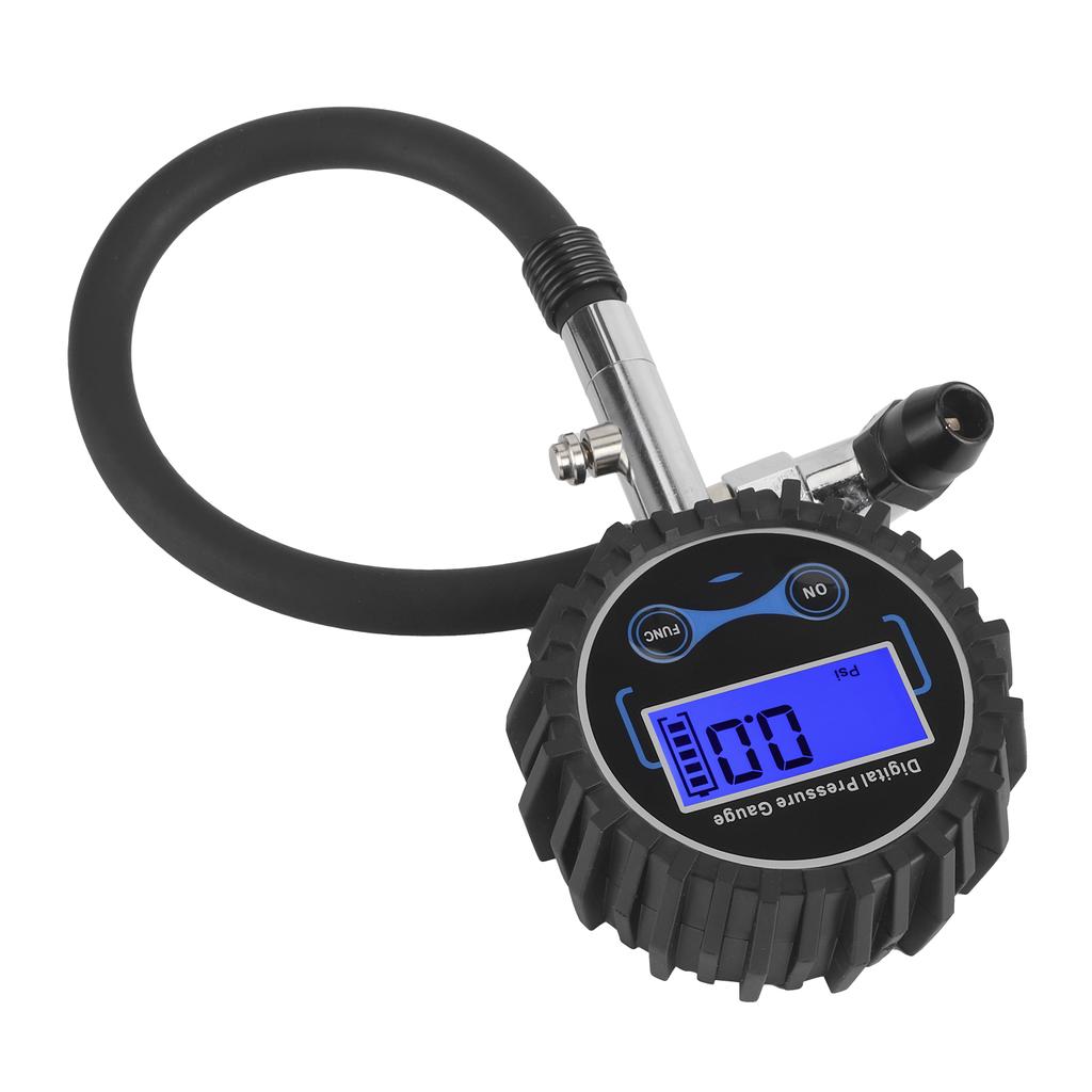200PSI Tire Pressure Gauge Monitoring LCD Digital Display 4 Units for Car Auto Motorcycle