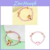 Mermaid Melody Shell Bracelet Hand Chain With Toggle Closure For Unisex Casual Wear