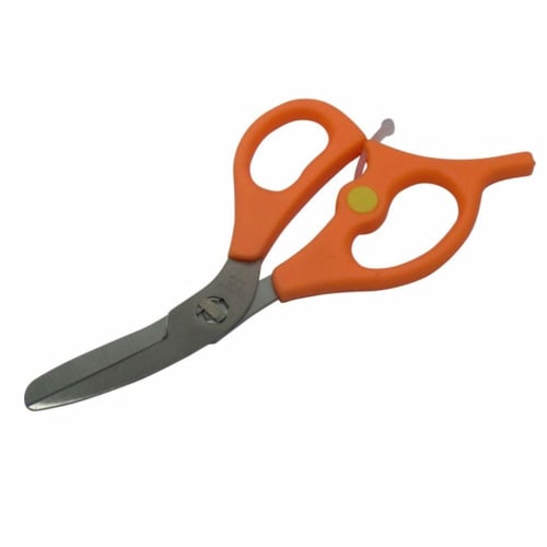Portable Meat Scissors, Food Scissors, Orange