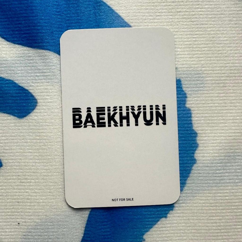 [USED] Japan EXO BAEKHYUN Winner Baekhyun Trading Card