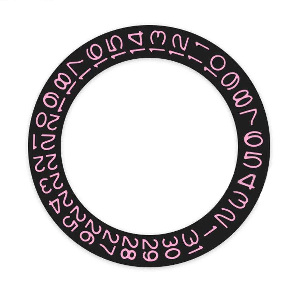 NH35 NH36 Date Dial Fits NH35 NH36 NH34 Movement SKX007 SKX009 Red Blue Black Automatic Mechanical Movt Day Date Dial Wheel