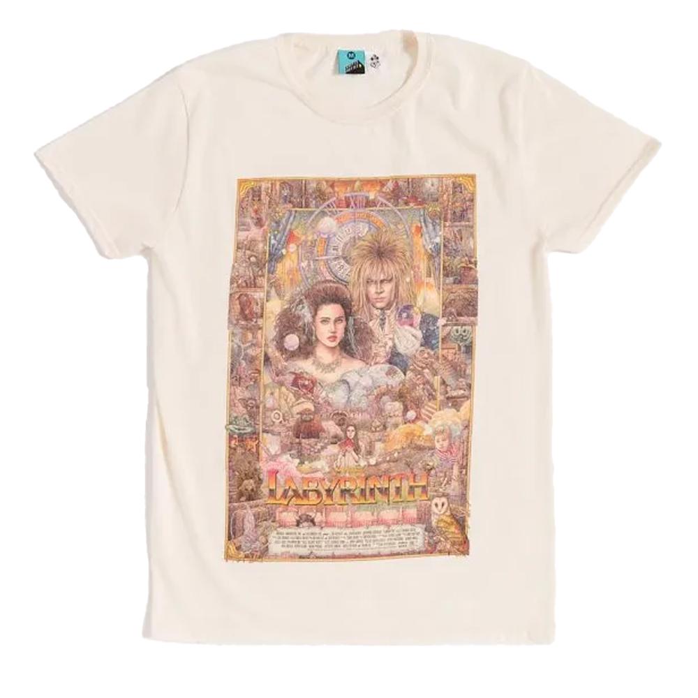 Labyrinth Unisex Adult Illustrated Front T-Shirt