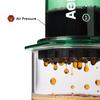 AeroPress Main AeroPress Green Coffee Maker with French Iced Unbreakable Pressure Extraction (AeroPress) Unit, Filter, Press, Espresso, Coffee,