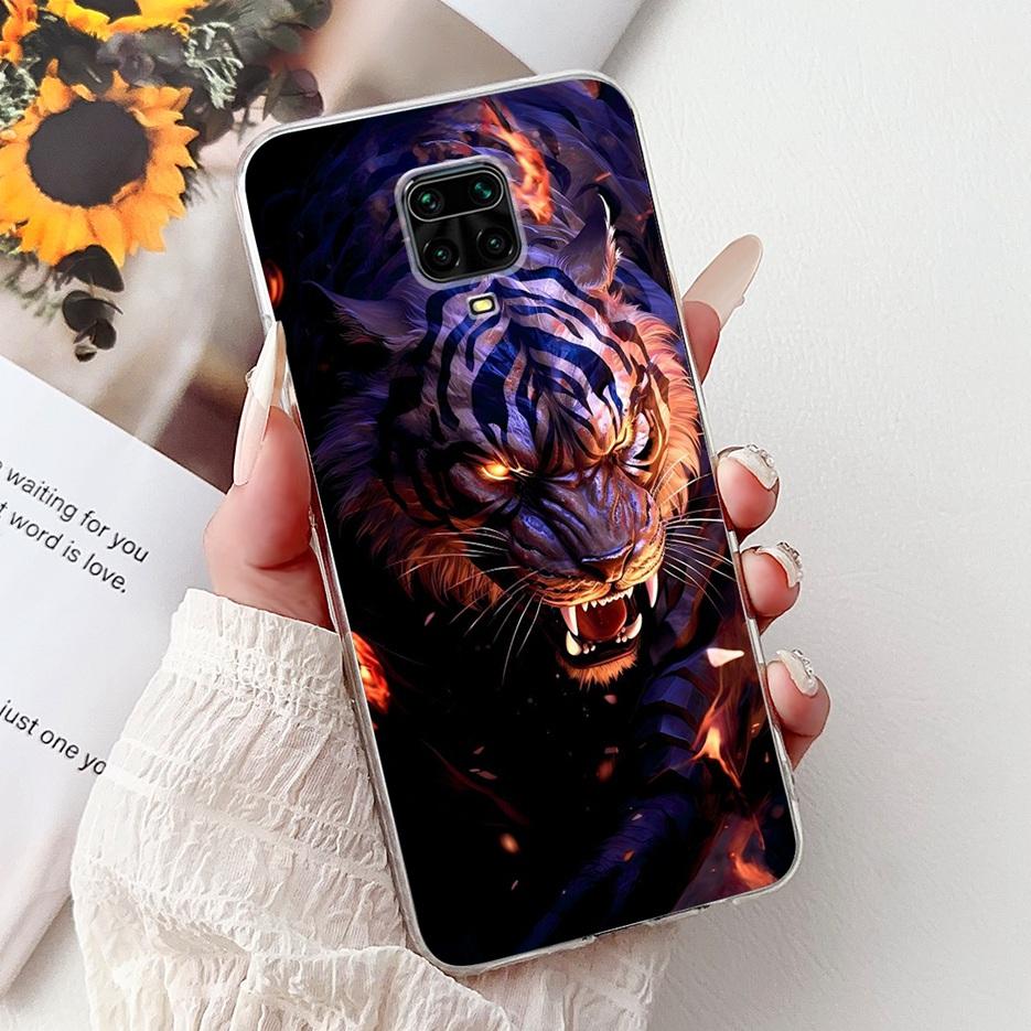 For Xiaomi Redmi Note 9 Pro Case Note 9S Fashion Painted Cover Soft Silicone Phone Cases For Redmi Note 9 Pro Max Note9 S Fundas