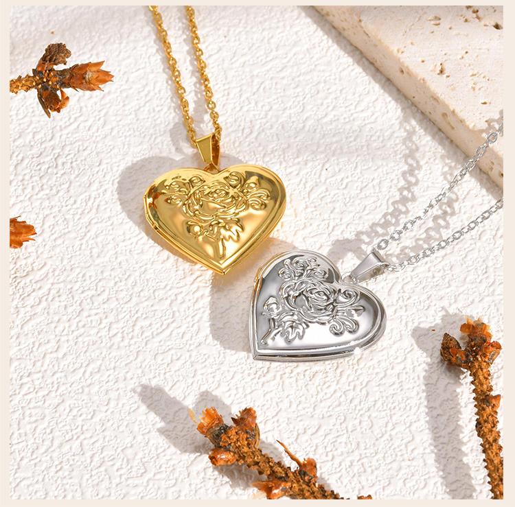 Personalisierte Herz-Anhänger-Halskette für Damen, Personalisierte Foto-Schloss-Halskette Schmuck, Jubiläumsparty Geburtstagsgeschenk