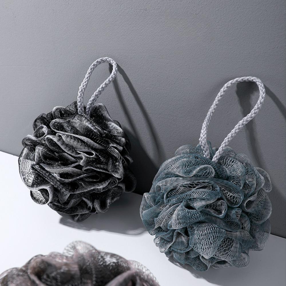 Badekugel für Männer mit großer, nicht loser Blüte, Peeling für Männer, superweich und verletzt die Haut nicht, Blase