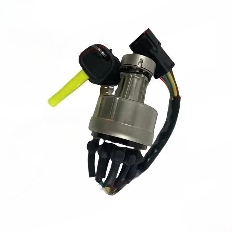 For Sany excavator SY 55 60 75 135 215C 235-8-9 start ignition switch electric door lock accessories