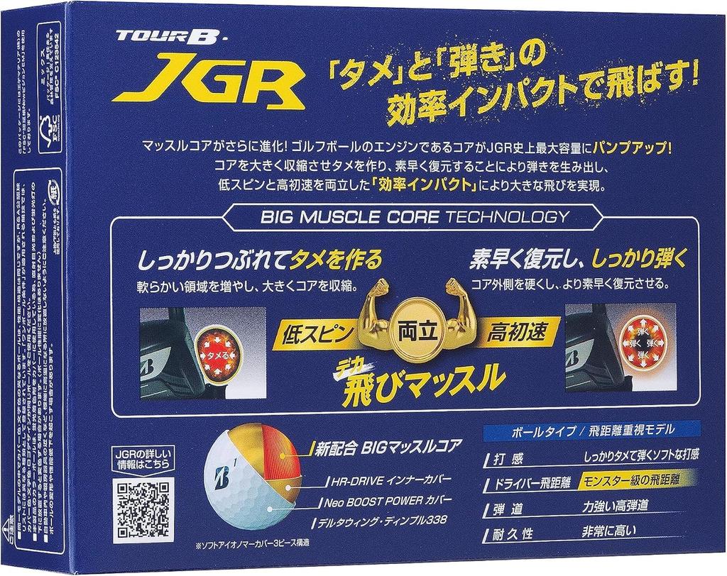 Bridgestone Tour Bee TOUR B JGR 2023 Pearl White 2 Dozen Set 24 Balls Original Cleaning Sheet Set