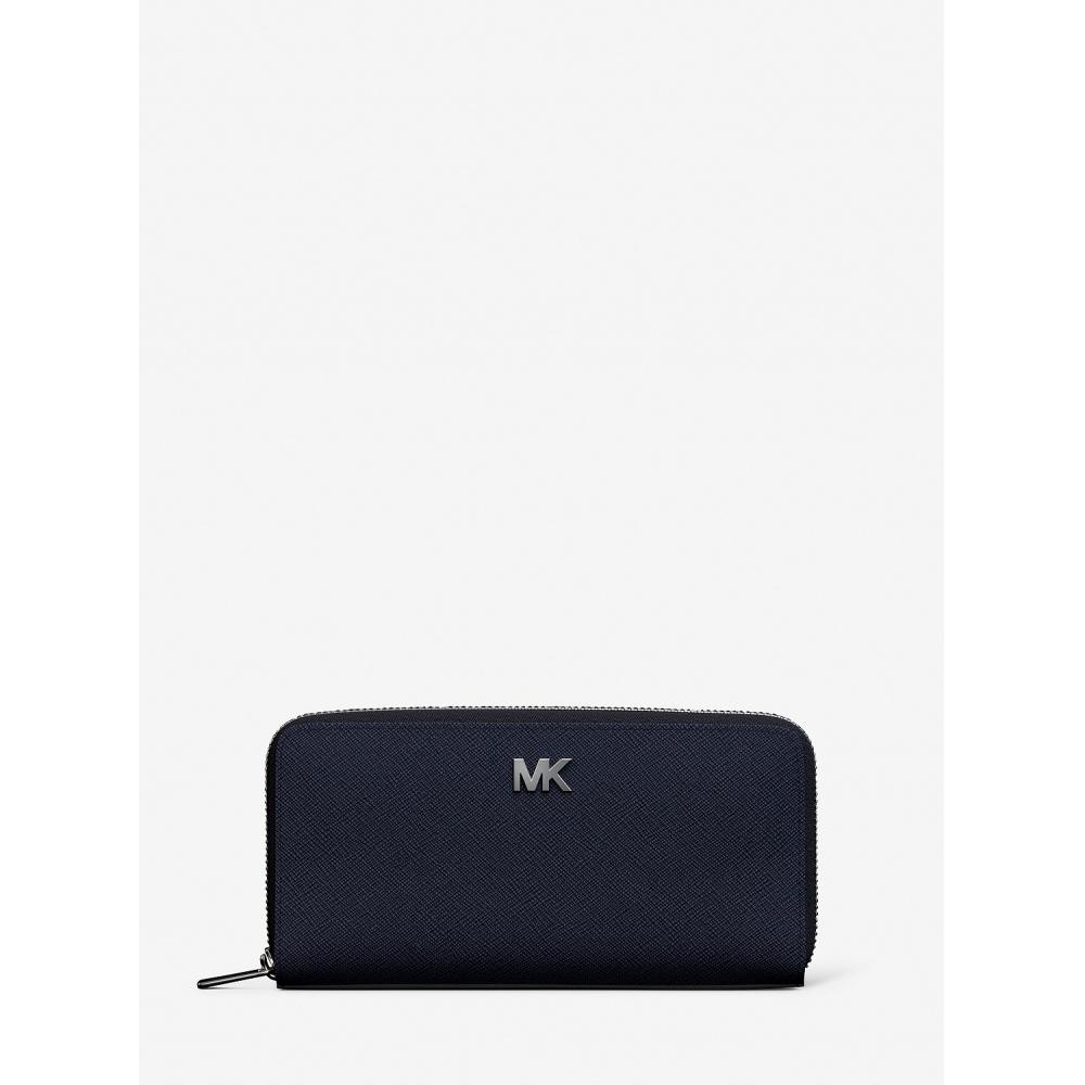 

Michael Kors Cooper Saffiano Leather Zip Around Wallet 36s5lcoz3o410 Navy F