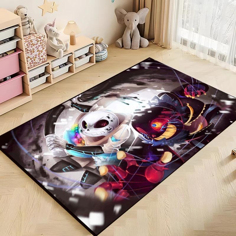 U-Undertale Pattern Rug for Living Room Area Carpet Bathroom Mat Creative Doormat Bedroom Mat Home Decor Outdoor Rug
