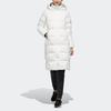 Adidas Parka Longue en Duvet pour Femme Chaude Extérieure Mi-Longue Sport à Capuche Veste en Duvet Hiver Veste Femme Blanc Éclatant EH3986