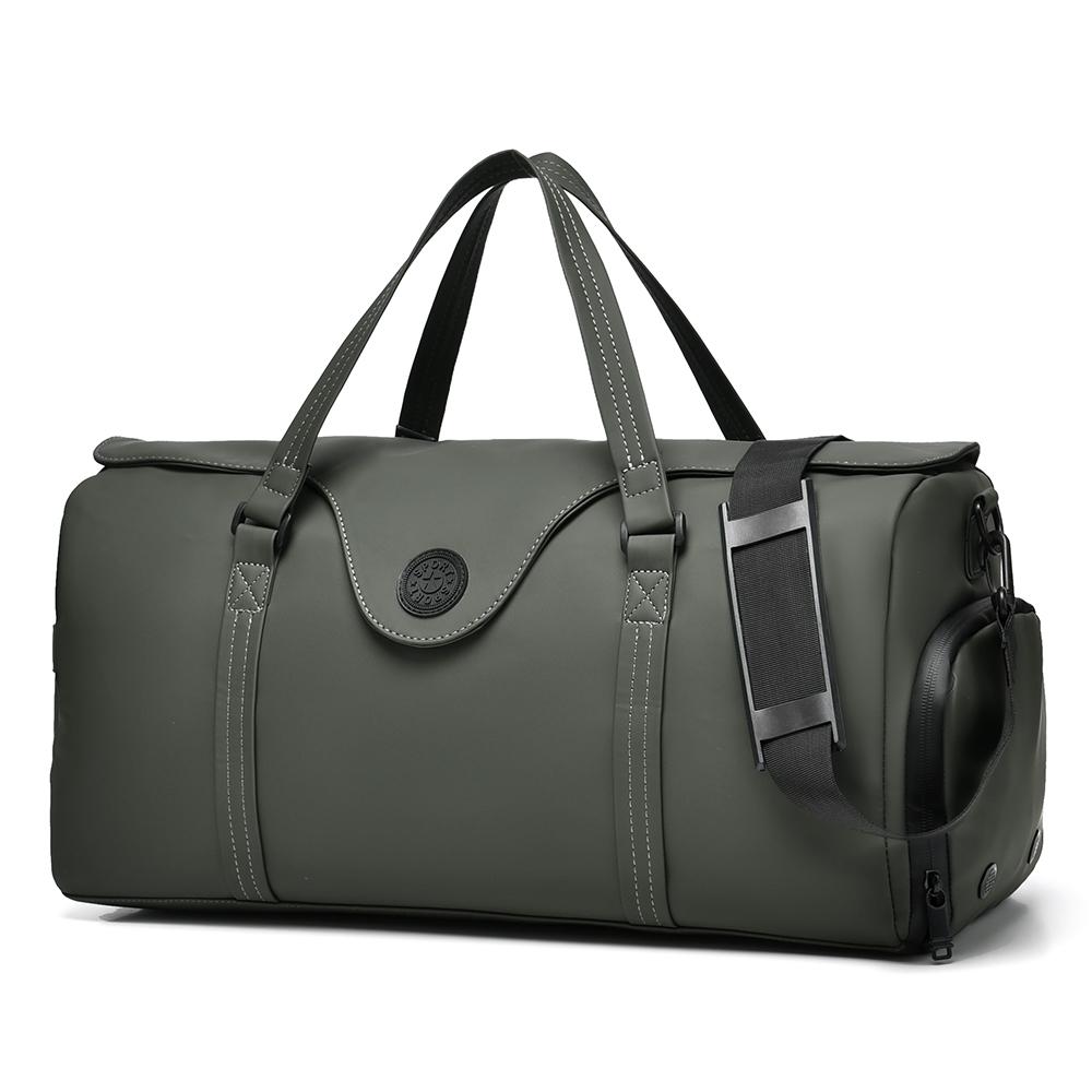 Large Capacity Fitness Bag, Men's Bag, Dry Wet Separation Crossbody Bag, Luggage Storage Bag, Independent Shoe Compartment, Athlete Training Bag