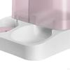 Automatischer Futterspender 2 in 1 Haustierspender Abnehmbarer Futter- und Wasserspender