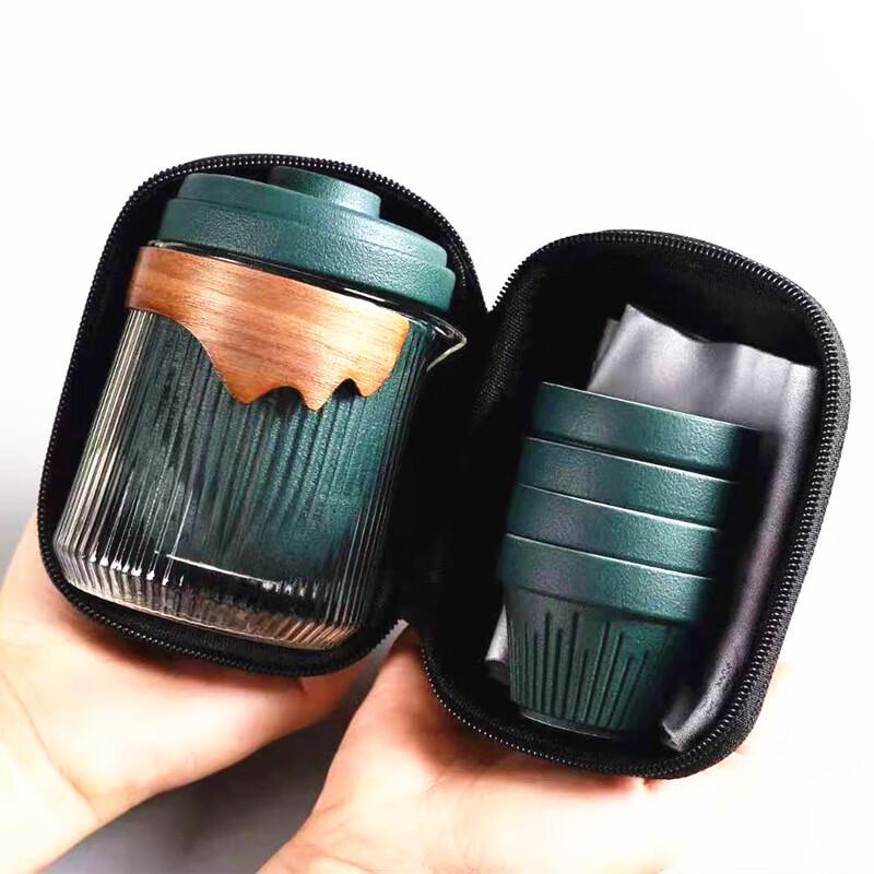 Portable Ceramic Travel Tea Set
