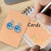 480Pcs Earring Holder Card withPlastic Opp Bag Earring Display Card for Earring Necklace Display Jewelry Packaging