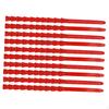 100 Pieces Numbered Chicken Leg Bands Tags Color Versatile Reusable Poultry Foot Rings for