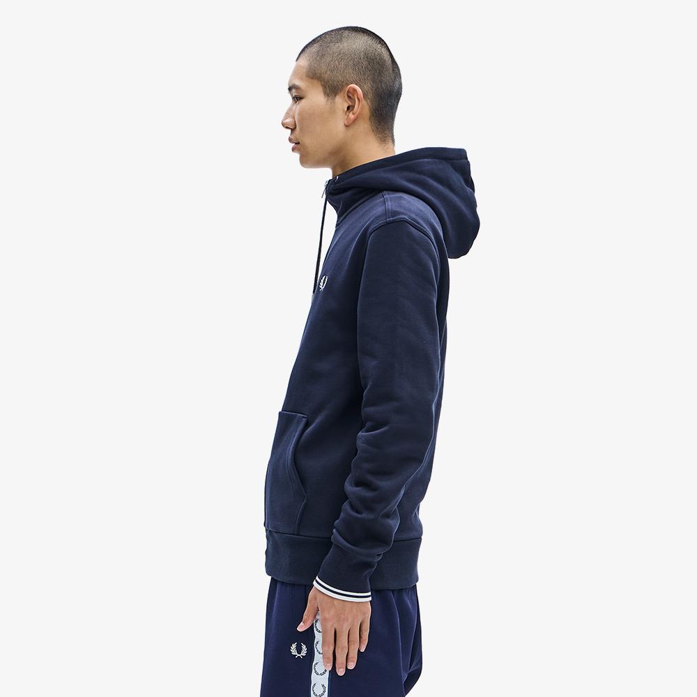 Fred Perry [Baseline] Zip-Through Hooded Sweatshirt (795) Afpm2437536-795