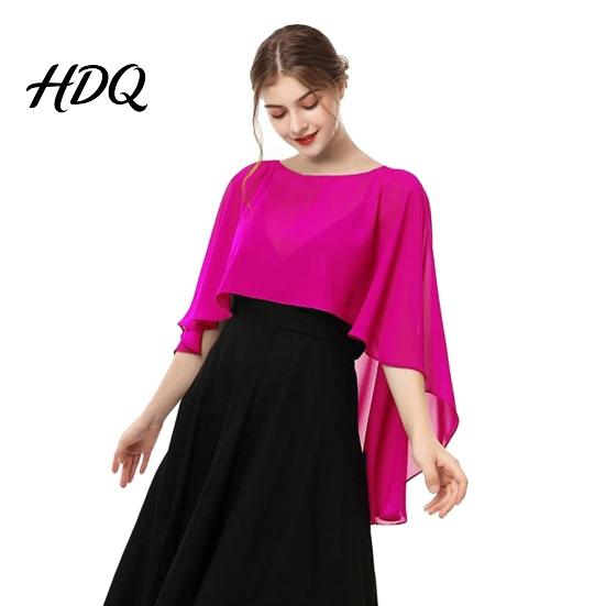 Formal Wedding Guest Accessory Women's Shawls And Wraps for Evening Dress Chiffon Shawl Soft Elegant Shawl Women Bridal Scarf Sheer Wrap