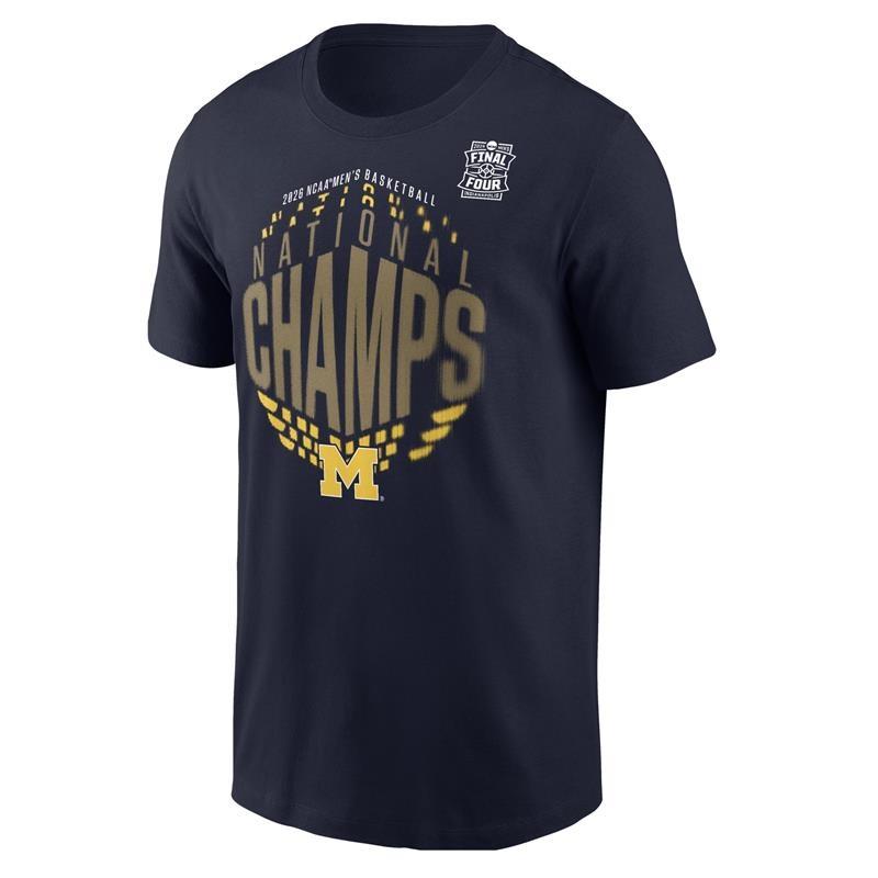 Michigan Wolverines Unisexs Basketball Team National Championship TShirt Summer Cotton Clothing Fashion Y2K Short Sleeved Tees