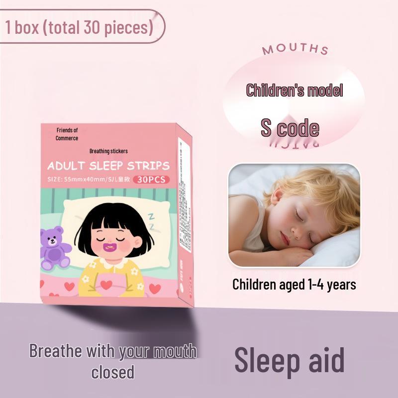 

Одноразовые полоски для заклеивания рта для взрослых и детей - Предотвращают дыхание ртом во время сна