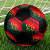 1pc Portugal National Football Team Soccer Ball Size 5 Indoor Soccer Ball Fashion Colorful Backyard Game - Great For Sports Fans Gift HE50