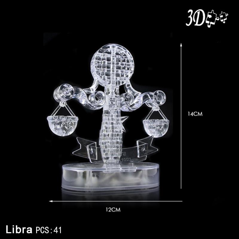 

Сделай сам Пазл 12 Созвездий Светодиодная Подсветка 3D Кристальный Пазл Изысканные Подарки для Детей и Взрослых Образовательный Пазл Креативные Игрушки