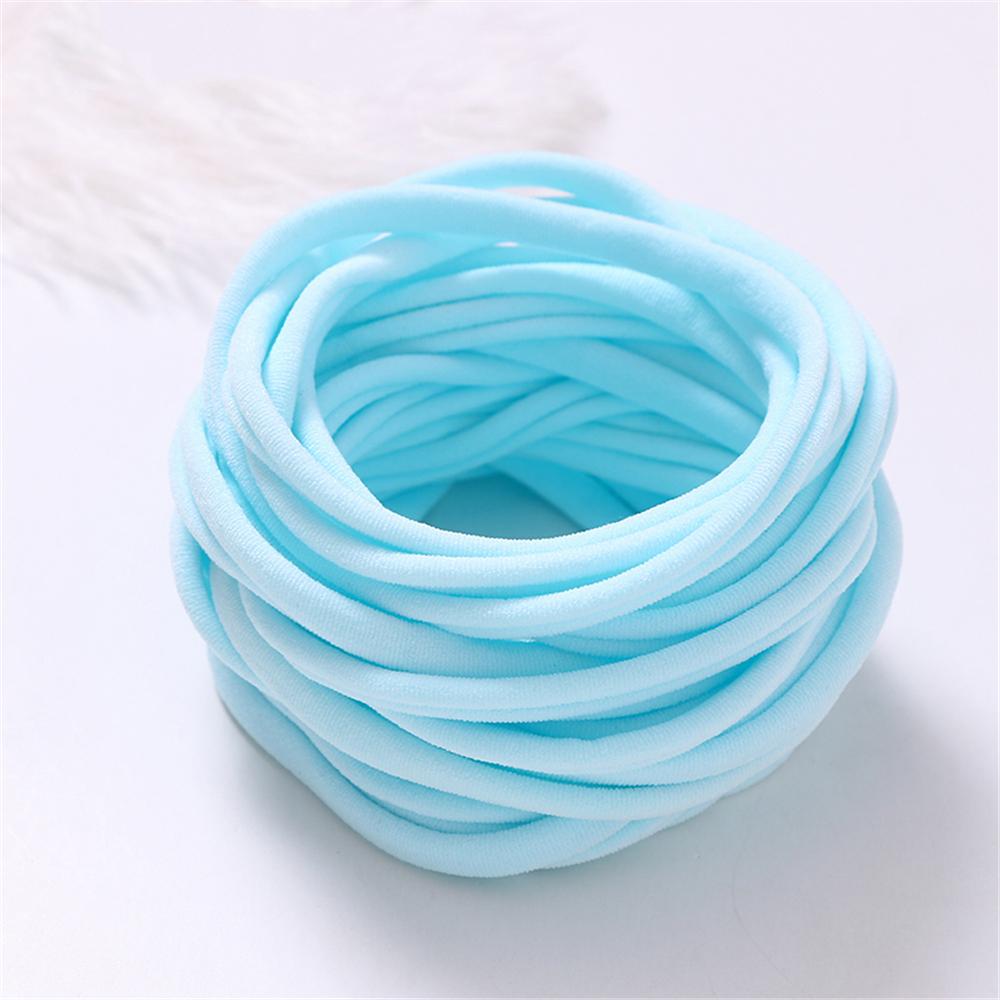 20 Stück/Los Baby Mädchen DIY Nylon Stirnbänder Weiches Spurloses Dehnbares Stirnband für Kinder Haarband Mädchen Elastische Haarschmuck