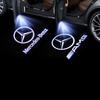 CRN1 2PCS LED Car Door HD Laser Projector Lights Door Welcome Lamp Mercedes Benz Amg A C E GLC GLA GLE W205 W212 W213 X253 X156 W166