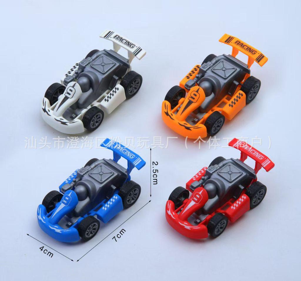 Mini Pull-Back Fire Truck Toy for Kids - Popular Street Vendor Gift