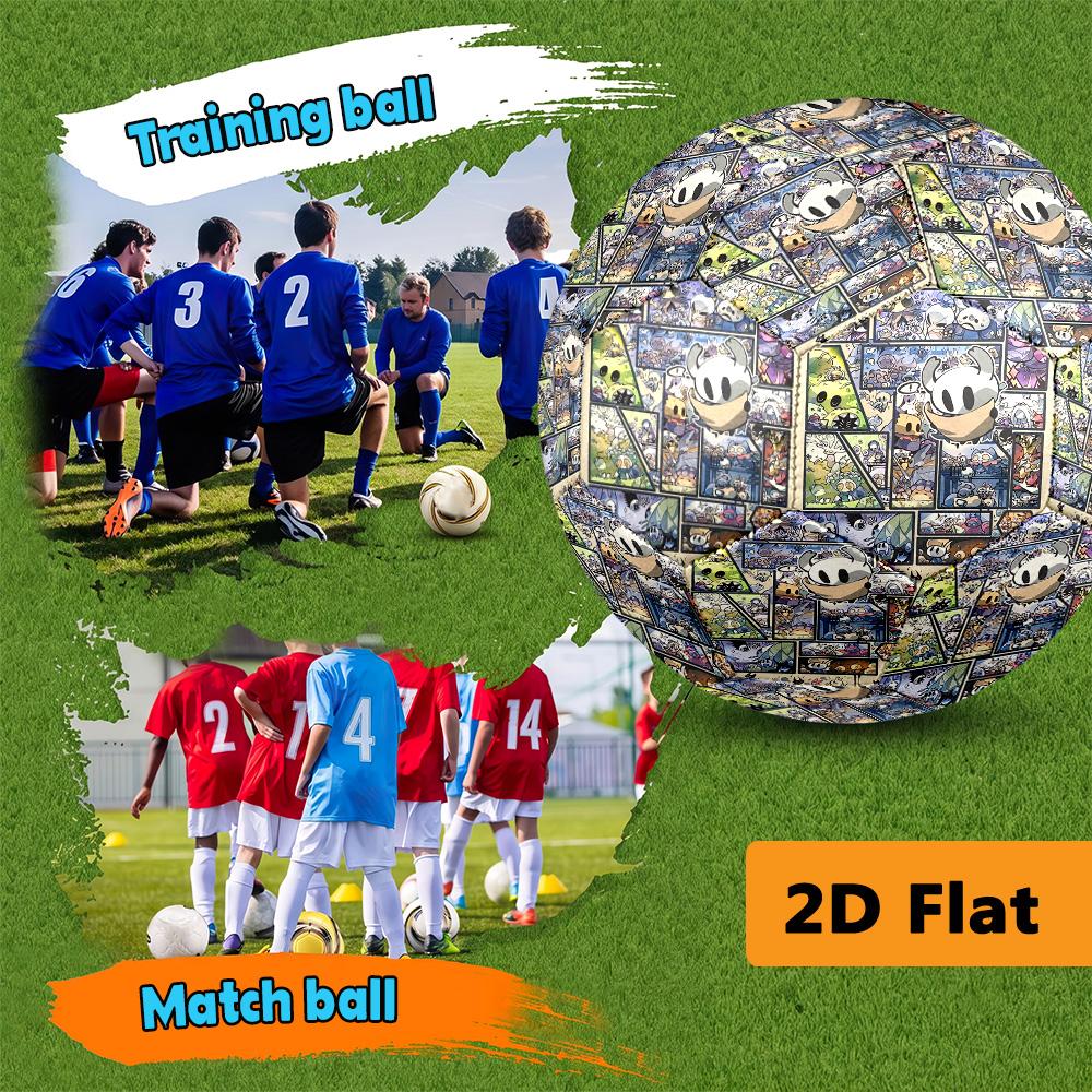 Whispers Hollow Knight Football Suitable for Both Training and Competition High Elasticity No. 5 Football