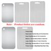 Double Thick Titanium Cutting Board for Home Kitchen Cooking Board Meat Fruits Vegetables Bread Outdoor Camping Hiking 1PC