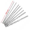 8 Pcs 200mm Length Twist Drill Bit Set Straight Shank HSS Drill Bit  For Wood, Plastic and Aluminum