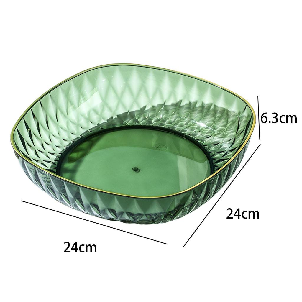 Countertop Fruit Bowl Bread Dish Plate for Table Centerpiece Vegetables Home