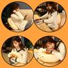 Round Seat Cushion Cartoon Design Adorable Super Soft Wear Resistant Washable Decorative