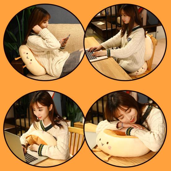 Round Seat Cushion Cartoon Design Adorable Super Soft Wear Resistant Washable Decorative