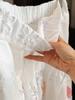 Women's A-Line Heavy Embroidered Hollow Flower Mid-Length Skirt - Versatile and Casual for Spring/Autumn 2026