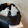 Nylon Dumpling Bag Women's Messenger Bag Autumn and Winter Leisure Shoulder Backpack Large Capacity Sports Light Bag