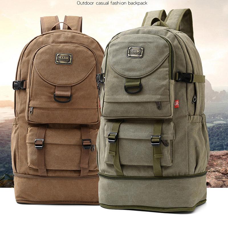 canvas mountaineering backpack