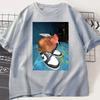 Harajuku T-Shirt Mode Straße Hahn Schuhe Bedrucktes Muster Kurzarm Rundhalsausschnitt Vielseitiges Damen T-Shirt