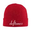 Metal Punk Rock Deftones Warm Knitted Cap Winter Knit Bonnet Hat Skullies Beanies Hip Hop Caps for Unisex