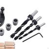 6/8/10mm Vertical Hole Jig, Dowel Jig Fixture Puncher for Carpentry, Woodworking