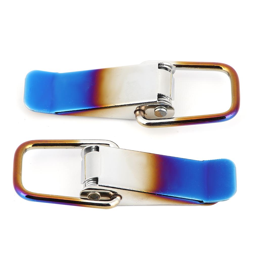 

Universal Quick Release Truck Hook Fix Lock Clip Iron BlueWhite