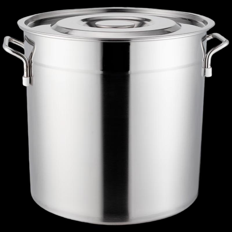 Liansheng 201 Edelstahl Kommerzieller Suppentopf mit Deckel