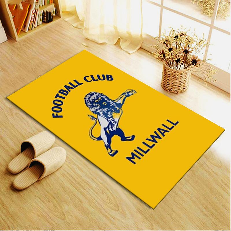 Tappeto Nuovo Millwall FC 2025 per Soggiorno Camera da Letto Casa Decorazione Divano, Tappetino Antiscivolo per Giochi Bambini