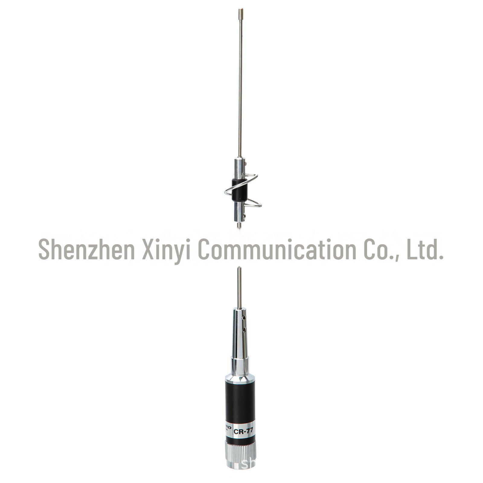 

Широкополосная антенна CR-77 для установки на транспортное средство с разъемом PL-259, радиоприёмник 144/430 МГц чёрный