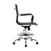 Office Chairs Artiss Office Chair Veer Drafting Stool Mesh Chairs Armrest Standing Desk Black