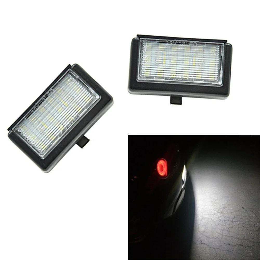 2 Stück Auto Weiß Fehlerfrei LED Kennzeichenleuchte Für Benz ML W164/X164X