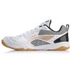 Li Ning Bequeme Abriebfeste Atmungsaktive Niedrige Tischtennis Schuhe Herren Schwarz Weiß APTP001-4